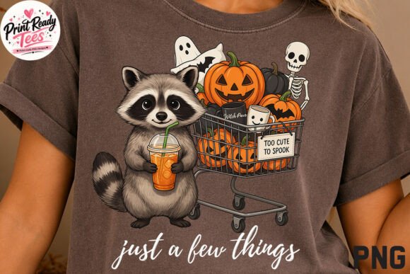 Download Just a Few Things Cute Raccoon Halloween - Cute Collection