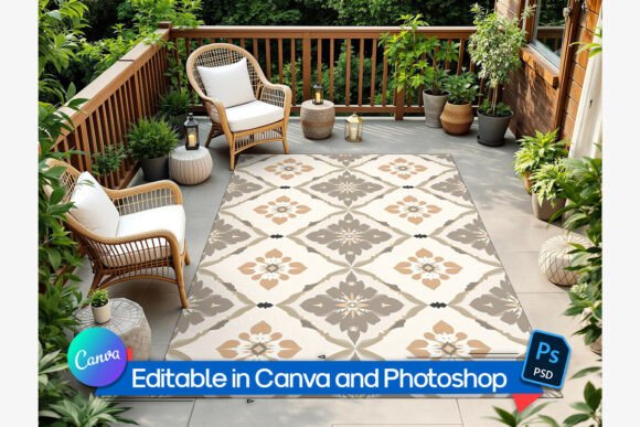 Download Outdoor Rug Mockup - Premium Resources