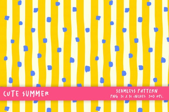 Download Cute Summer Yellow Striped Background - Cute Collection