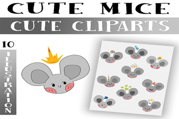 Download Cute Mouse Clipart Png / Commercial Use - Cute Collection
