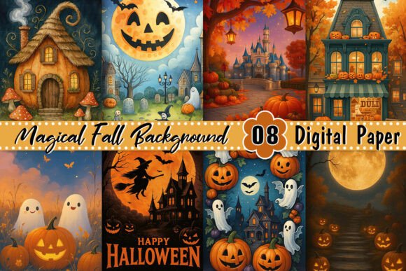 Download Magical Fall Background - Fall background Collection